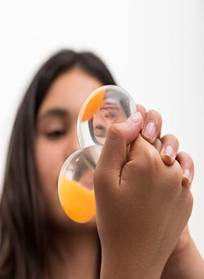 KANABEE كانابي - كرات تخفيف التوتر المبتكرة على شكل بيضة، لعبة ممتعة لتخفيف التوتر، هدية مضحكة، لعبة تهوية (عبوة من 12 قطعة) - Image 4